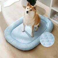 Cama De Verano Para Perro Y Gato Almohadilla De Descanso Para Pupusas Tamaño Pequeño Mediano Grande Seda Fría Matriz De Enfriamiento Para Mascotas - details 3