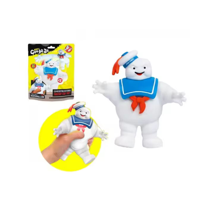Figura Goo Jit Zu Cazafantasmas Marshmallow - Bandai 443CO42836 - 1