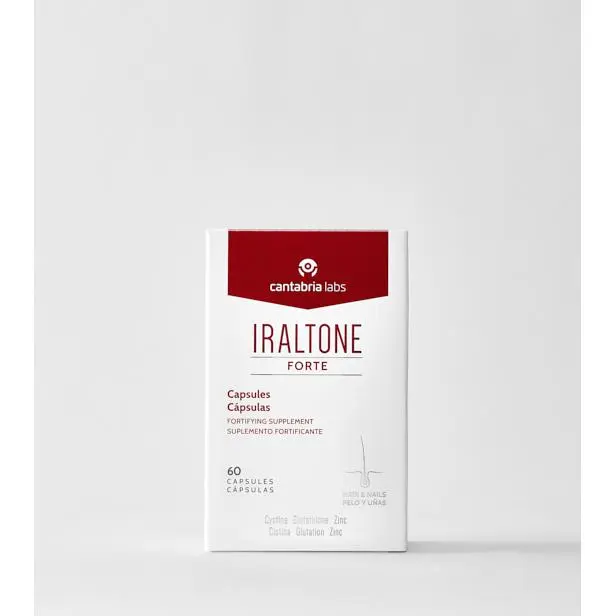 Iraltone Forte 60 Cápsulas - Suplemento para la Caída del Cabello, Fuerza y Volumen - 1