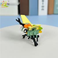 HUIQIBAO Bloques De Construcción 12 En 1 Modelo De Insecto Moc Fly Bee Ciudad Juguete De Puzzle Para Niños Edad Recomendada 14+ - details 3