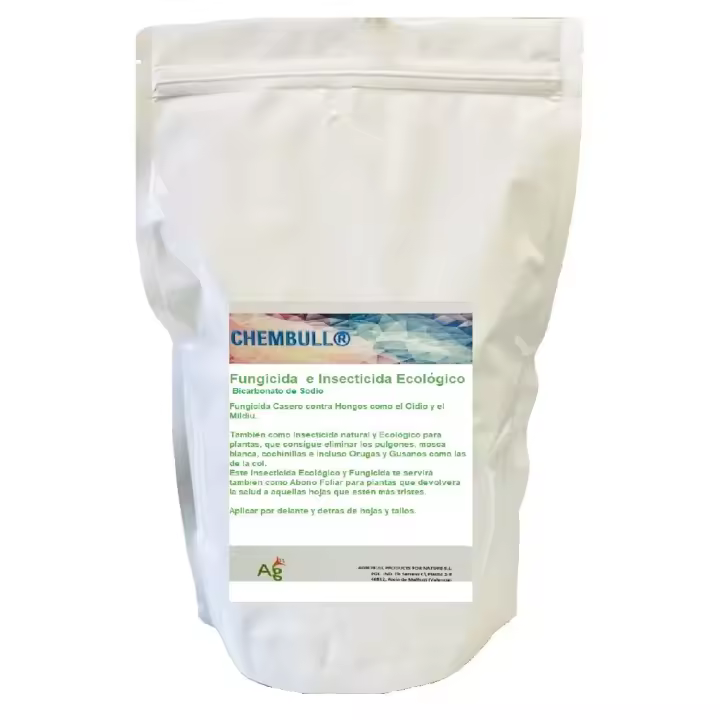 Fungicida Bicarbonato Sódico 1 Kilo | Control de Oídios y Moteados | Agrobull - 1