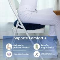 Memoria Algodón Offi asiento coxis descompresión Juego para las hemorroides postoperatorio Masculino y Femenino - details 1