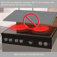 Cubierta De Silicona Para Estufa Eléctrica 28x20 Pulgadas Protector De Encimera De Vidrio Para Cocina Cubierta Eléctrica Con Estilo Americano - details 1