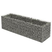 vidaXL Arriate de gaviones de acero Dimensiones 450 x 90 x 100 cm,  450 x 90 x 50 cm,  180 x 50 x 100 cm y mas - details 8