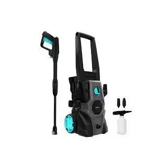 Cecotec 08136 Hidrolimpiadora De Alta Presión Hydroboost 1400 Easygo 1400 W Hogar Jardín O Coche Caudal De 426 L/h 105 Bares De Presión Bomba De Aluminio Ruedas Radio De Acción 11m. - 1