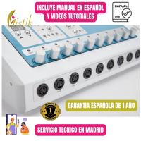 MISTIK  Maquina Electroestimulador EMS 10 Canales Profesional Estimulación Muscular Reafirmante Tonificación Corporal Abdominal Glúteos Brazos Piernas Terapia Física Reducción Grasa Anticelulitis Fortalecimiento Muscular Cuerpo Mistik Beauty Madrid - details 3