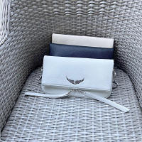 Bolso De Hombro Con Alas Negras Para Mujer, Cadena De Alas, Bolso De Cuero Cruzado Para Mujer - details 5