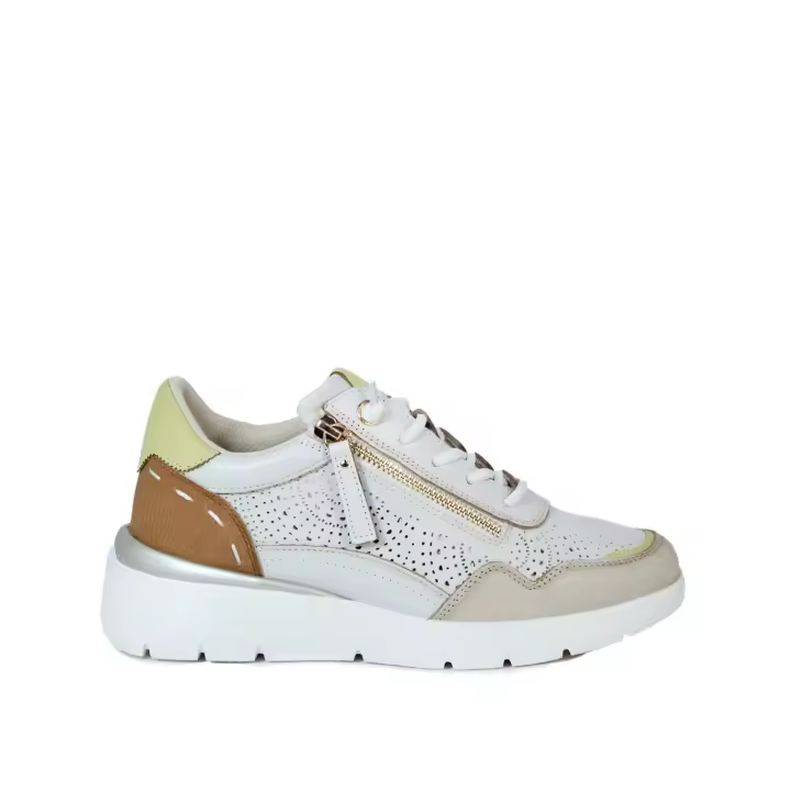ZAPATILLAS CASUAL DE PIEL CARMELA 16227401 HIELO - 1