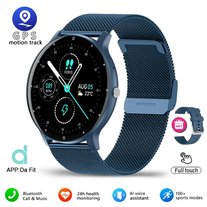 Relojes Inteligentes, Smartwatch Deportivo Multifunción Para Hombres, Resistente Al Agua Con Pantalla Táctil Complete Para Android Y IOS - 1