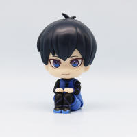 Figura De Acción Anime 10cm Azul Isagi Yoichi Q Version Chigiri Hyoma Bachira Nagi Seishiro PVC Juguete Efímero Para Coleccionistas - details 1
