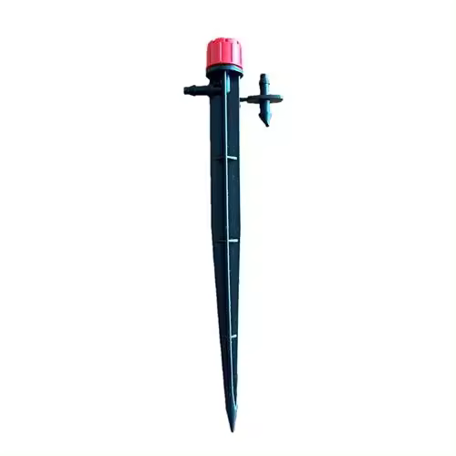 DRIPALIA - Gotero Caudal regulable de 0 a 70 litros con piqueta- estaca - 10 unidades - - 1