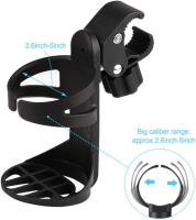 Portavasos de Bicicleta, Universal Porta Botellas para Bebidas Rotación de 360 Grados Jaula de la Botella de Agua para Bicicletas(Calibre Grande) - details 1