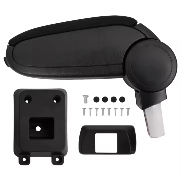 vidaXL Reposabrazos para coche ABS negro coche Adecuado para Opel astra g (1998-2004),  Fiat grande punto (2006) Alfa romeo mito (2008) fiat linea (after 2007),  Lada kalina i ii (2012-2018) Lada granta (2012-2018) y mas - 1