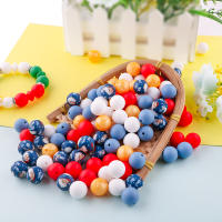 Kit De 20 Piezas De Bolas De Silicona Redondas De 15MM Para Fabricación De Joyería DIY Correas De Llavero Pulseras Collares Accesorios - details 3