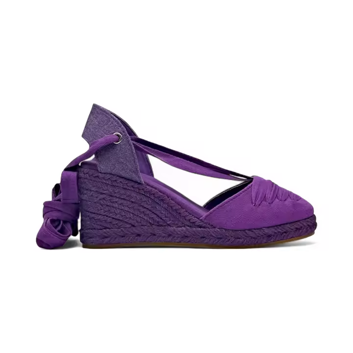 Calzados soraia, sandalias cuñas para mujer, con cordones, comodas, con cordones, de tela,✅ Entrega 24/72h a España (península)BohemioDe modaVacación Bohemio Elegante - 1