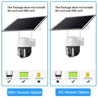Cámara De Seguridad Solar Exterior IP 5MP HD Visión Nocturna 4G SIM WiFi Monitoreo Remoto Para El Hogar Cámara De Vigilancia De Video Wireless - details 3