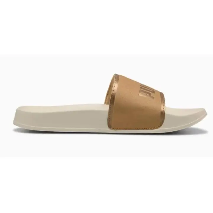 Chancla PUMA Leadcat 2.0 Aqua Metallics SS25 401707 02 Beige - 1