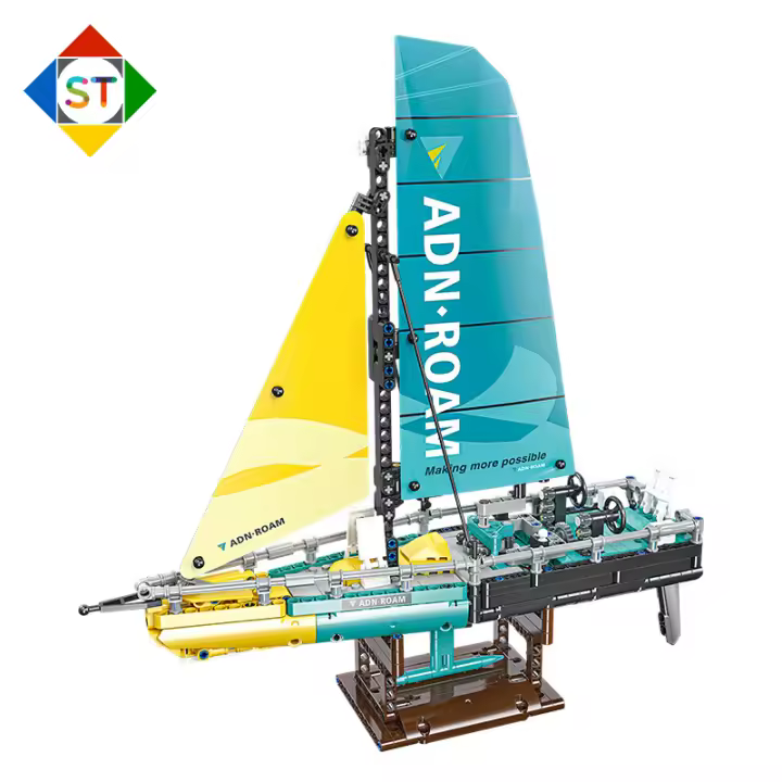 Modelo De Barco De Sailing 58123 Ocean Tipo 65 Bloques De Construcción Para Escritorio Colección Decoración Juguete De Montaje Para Niños Y Adultos Regalo Para Niños Y Adolescentes - 1