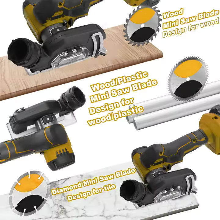 Electirc CUT OFF herramienta inalámbrica mini rectificadora de ángulo 3 pulgadas corte máquina de sierra circular herramientas eléctricas - 1