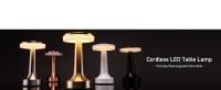 Lámpara De Mesa LED Portátil Con Sensor Táctil Luz Nocturna USB Recargable Con 3 Niveles De Brillo Para Lectura Y Decoración - details 0