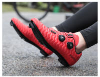 Zapatos De Ciclismo Profesionales Para Hombres Ultraligeros Con Doble Hebilla Zapatillas De Carreras De Carretera MTB Mountain Bike - details 12