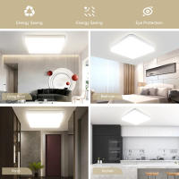 Lámpara De Techo LED Moderna 110V 220V Cuadrada Dimmable Para Cocina Comedor Dormitorio Luz De Techo 28W/30W/40W/50W - details 11