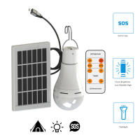 Lámpara Solar Portátil Con Bombilla LED 5 Modos 20 COB Luz Energía Ahorradora Para Camping Al Aire Libre Pesca De Noche Emergencias - details 4