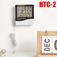1pc HTC-2 Estación Meteorológica Digital Eléctrica Con Termómetro Y Higrómetro Pantalla LCD Exterior Medidor De Humedad - details 4