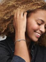 Pandora - Charm with the H Letra of the alphabet-Plata de Legislación - details 4
