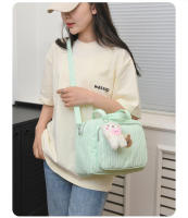 Bolsa De Diaper De Algodón Para Mamá Bolsa De Mano Bonita Organizador De Bebé Caddy De Pañales Bolsa De Maternidad Para Niños - details 20