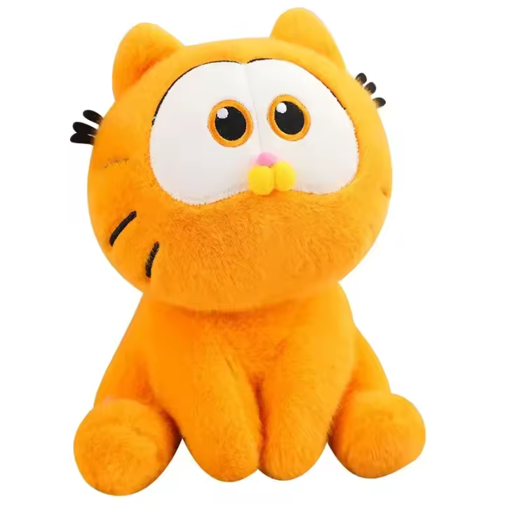 Muñeco De Peluche Garfield Gato Feo 25-55cm Juguete De Peluche Para Decoración De Habitación Regalo Para Niñas Y Niños - 1