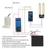Kit De Módulo De Bomba De Agua Para Jardín Con Detección De Humedad Automática Riego Por Drip Sistema De Riego - details 2