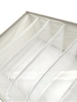 Cajas de Almacenamiento para Ropa en Armario con Asas Resistentes (Beis, 1 Unidad) - Allpercom - details 5
