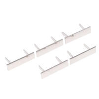Etiquetas Rectangulares De Metal Para Bolsos Y Accesorios DIY 5PCS 36MM Etiquetas Largas Para Logo De Marca Herramientas De Manualidades - details 3