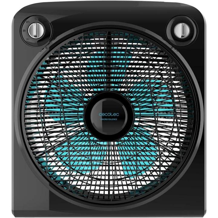 Cecotec Ventilador de Suelo con Temporizador EnergySilence 6000 PowerBox Black. 50 W, 5 aspas de 30 cm de diámetro, 3… — oferta en Miravia