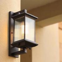 Luz De Pared Exterior Moderna Para Jardín Y Patio Villa Chinesa Corredor Balcón Luz De Puerta Nuevo Estilo Chino LED No Dimmable Protección IP55 Aluminio - details 5