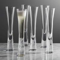 Vajilla De Champagne Con Brillo Vidrio Transparente Tacones De Bolilla Vino Burbuja Tulipanes Para Bar Fiesta Regalo Boda Vajilla De Vino Espumoso - details 1