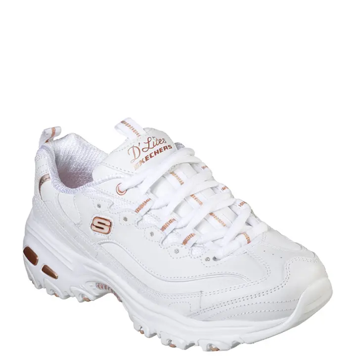 Skechers  white sneakers 11931-wtrg  , para Mujer - 1