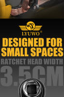 LYUWO Set De Destornillador Eléctrico Recargable 12V 3/8 Herramienta De Mantenimiento Automotriz Para Quitar Tornillos Y Nutrición - details 6