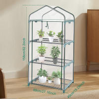 Cubierta De Invernadero Para Jardín Transparente Y Impermeable Protección Contra Heladas Sin Marco De Hierro Ideal Para Cultivo Y Jardinado - details 6