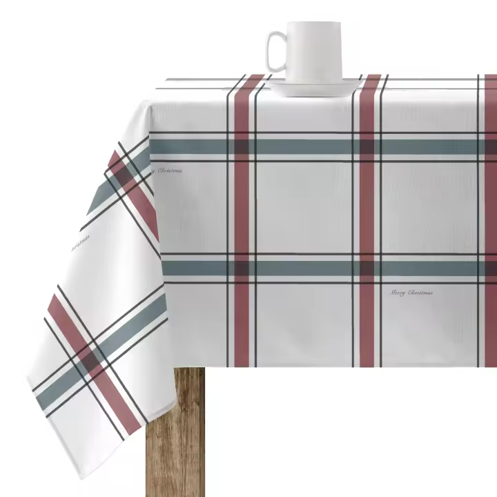 BL Belum | Mantel Navidad 140x140 cm 100% algodón resinado Antimanchas (Tacto no plastificado) Modelo Elegant Christmas 4 - 1
