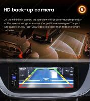 Reproductor Multimedia Para Coche Con Wireless CarPlay Pantalla Táctil HD De 6.86 Pulgadas Radio FM Estéreo MP5 BT USB TF Cámara Universal Compatible Con Todas Las Marcas De Vehículos - details 6
