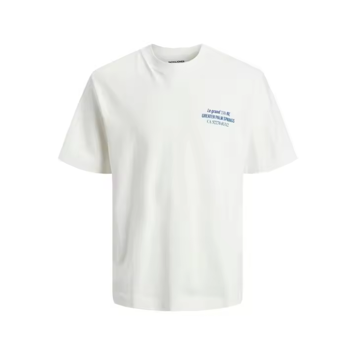 Jack & Jones Camiseta And Jones Scape Blanca con Estampado Gráfico - 1