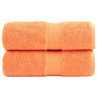 vidaXL Toallas 2 uds 100% algodón 30x30 cm 600 gsm toallita paño Color Marrón,  Morado,  orange y mas - details 2