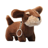 Muñeco De Peluche De Perro Salchicha 15cm Simulación Juguete Suave Para Niños Decoración De Habitación Regalo De Cumpleaños - details 7