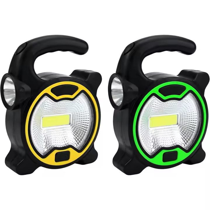 2 piezas de luces de camping que funcionian with Pilas, lámpara de Lintera LED para Tienda de campaña with 2 Luces LED - 1