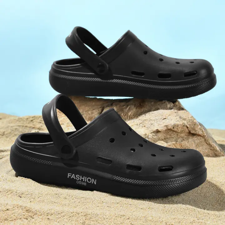 Nuevos Sandalias De Playa Retro De Moda Para Hombres Con Suela Suave Y Transpirable Tamaño Grande Cómodas Para Verano - 1