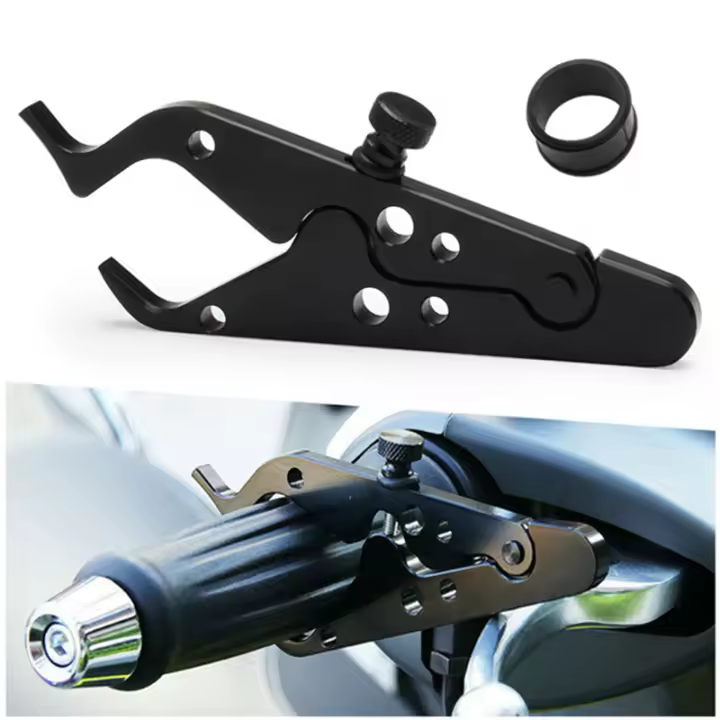 Control De Velocidad Para Motocicleta Juego De Palancas De Ajuste Universal De Aluminio De Alta Calidad Para Manillar - 1