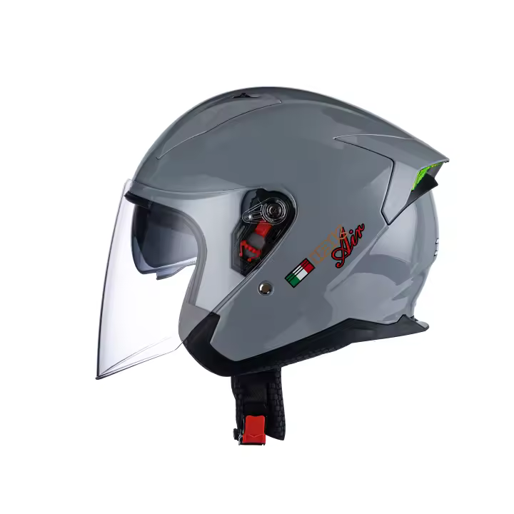 Casco De Motocicleta Universal Para Hombres Y Mujeres Certificación 3C Estilo Abierto Material ABS Cuatro Estaciones Adecuado Para Conducir Coche Eléctrico En Invierno - 1