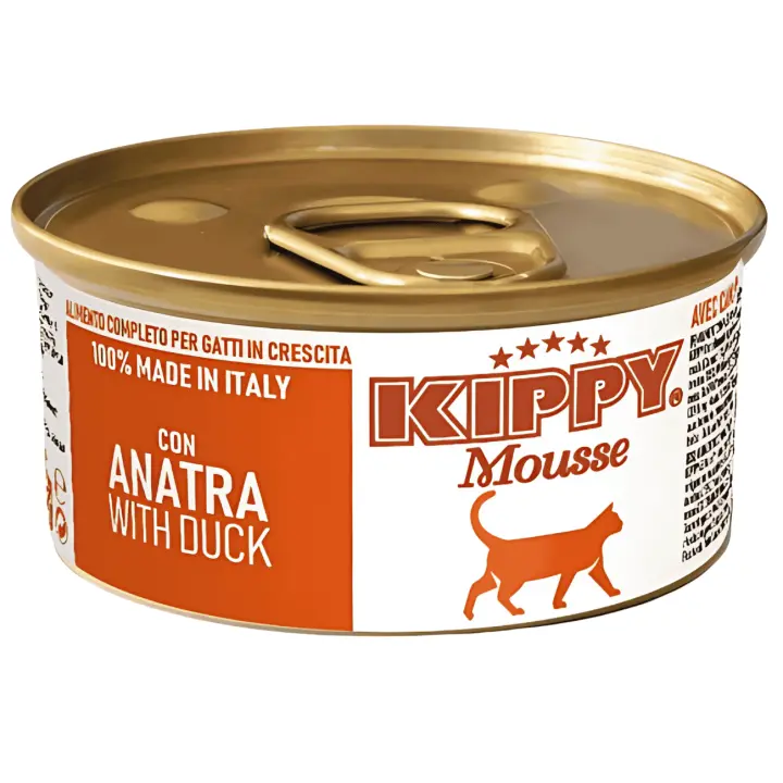 Lata Kippy Cat Paté de Pato para Gatos – 85 g - 1